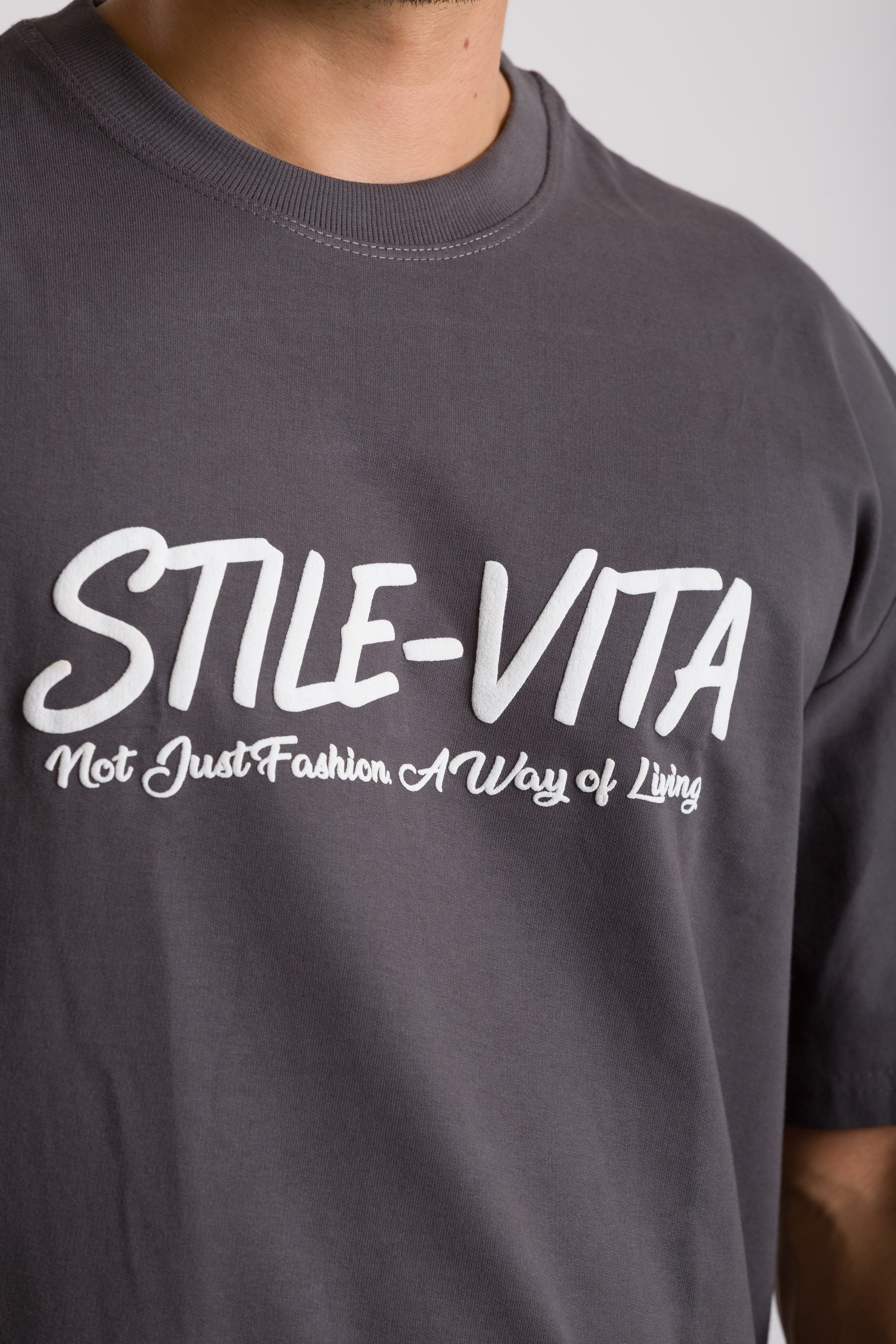 Lake View Printed Oversized T-Shirt